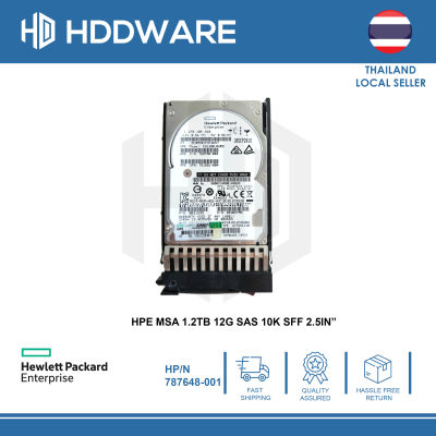 HPE MSA 1.2TB 12G SAS 10K SFF(2.5IN) // J9F48A // 787648-001