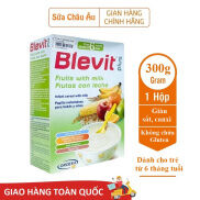 Bột ăn dặm Blevit plus Trái Cây Sữa 300g