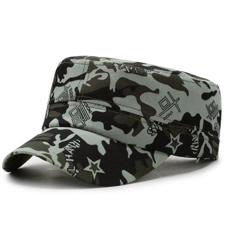 หมวกเบสบอลลายพรางทหาร-ยุทธวิธีทหารนาวิกโยธิน-กองทัพเรือ-หมวกคนขับรถบรรทุกหมวกแก๊ปเบสบอลหมวกลายพราง