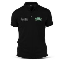 （all in stock）  2023 NEW -Land rover POLO Sports Cars Collar T-Shirt Polo Shirt Cotton Print Large(FREE NAME LOGO CUSTOM)