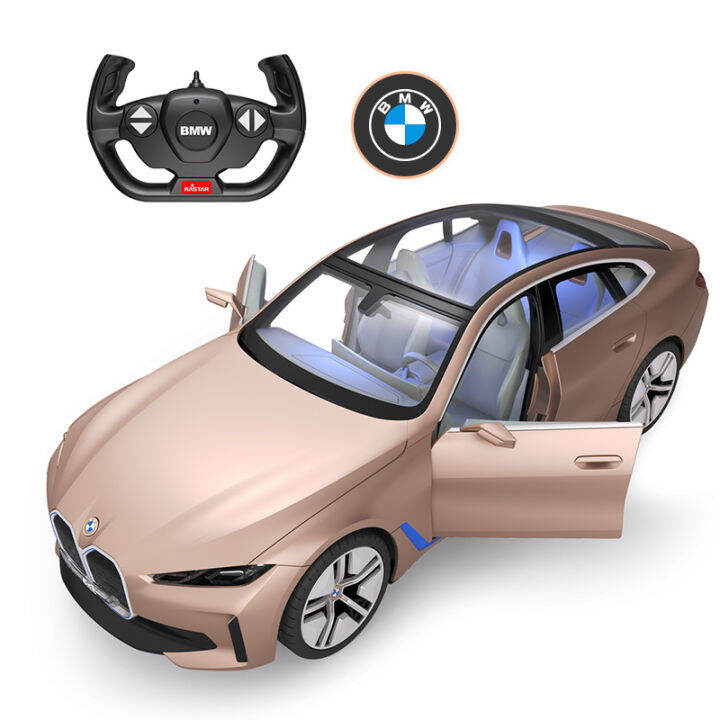 (Hot) Bmw I4 Concept Rc Kereta 1:14 Skala Kawalan Jauh Model Kereta ...