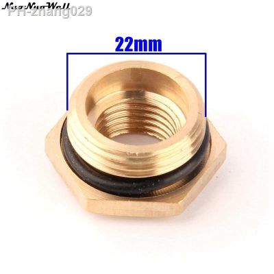 hot【DT】▤▩✣  22mm Male Thread - 14mm Female NuoNuoWell Brand Metal Joint Garden Gun Fittings