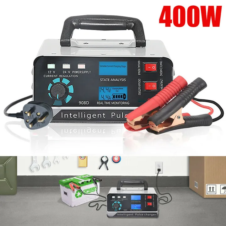 12 volt heavy duty battery charger