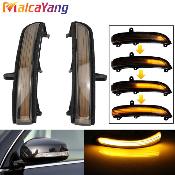2piece-led-turn-signal-light-for-nissan-teana-j32-maxima-dynamic-side-mirror-sequential-indicator-blinker-2008-2009-2010-2013
