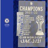 New arrival ADD Chelsea World Cup 2021 champion Name set x Commemorative hot-pressed adhesive x