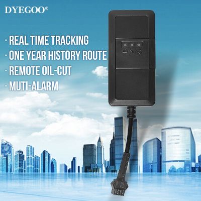 DYEGOO TK110 Vehicle Car Motorcycle GPS Tracker ACC Alarm Oil Cut Muti Alarm Android IOS App