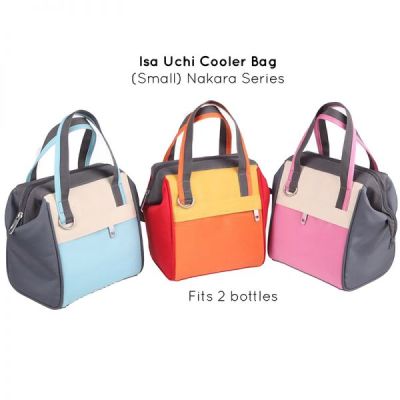 ISA Uchi | Cooler Bag for 2 Breastfeeding Bottles กระเป๋าเก็บความเย็นสำหรับขวดนมจำนวน 2 ขวด