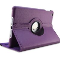 เคส iPad Mini หนัง PU หมุนได้องศาสำหรับ1 2 3 360เคสเคสแบบพับปิดได้ Ipad Mini รองรับ4 5 6 8.3 2021แท็บเล็ตเคสอัจฉริยะเคส Coque