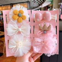 【hot sale】♦☇ C10 3pcs/set Baby Hairband Girls Lace Crown Headband Infant Bow Elastic Hair Accessories Baby Princess Gifts