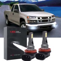 สำหรับ Isuzu D-Max Dmax 2003 2004 2005 2006 2007 - 2PC 6000K 80W LED ไฟหน้าหลอดไฟโคมไฟหมอก