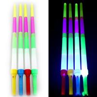 WLJL0334 ส่วนขยสีสัน LED กระพริบ light stick ของเล่นเด็กกระพริบ light - up stick props ปาร์ตี้คอนเสิร์ตบาร์ของเล่นส่องสว่าง