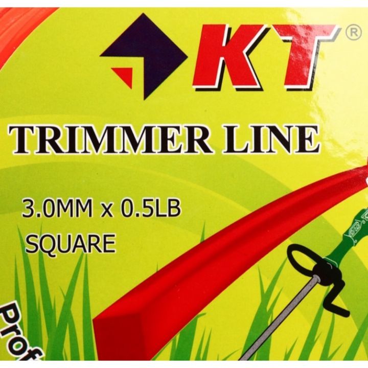 kt-เอ็นตัดหญ้าเหลี่ยม-3-0mmx0-5lb-0-5ปอนด์