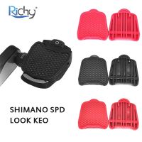 ✕✸☃ RICHY Road Bike Self-locking Clips SPD KEO Road Bike Lock Pedal Converter Self-lock Pedals Adapter for Shimano SPD LOOK KEO System