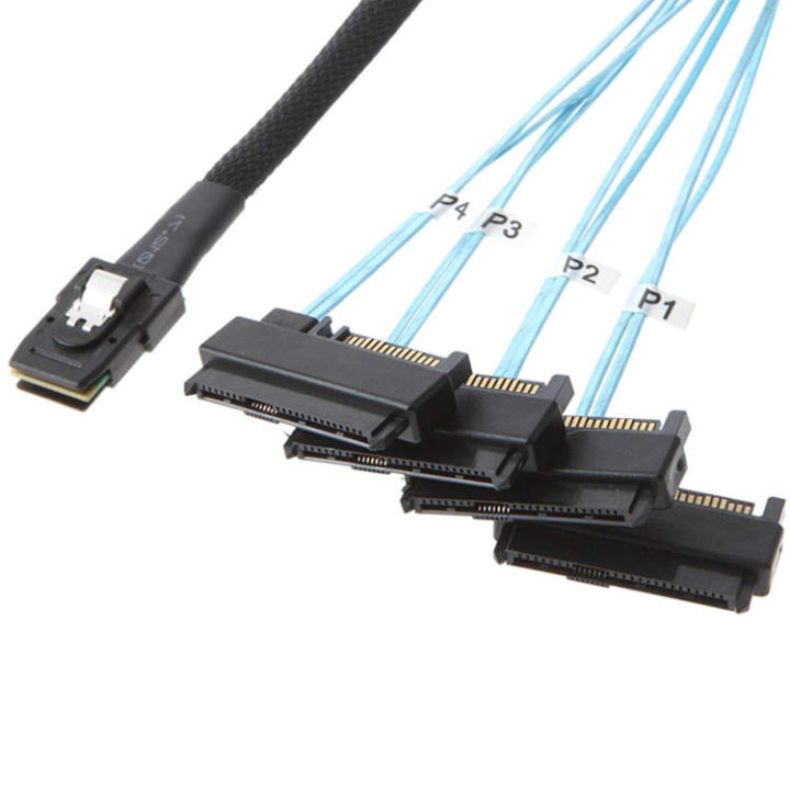 internal-mini-sas-36p-sff-8087-to-4-sas-29p-sff-8482-cable-with-15p-sata-power-splitter-cable-connector-computer-accessories-1m-sensible