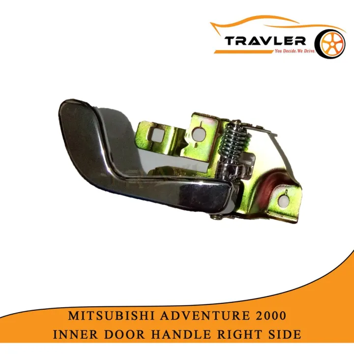 Mitsubishi Adventure 2000 Inner Door Handle Right Passenger Side Chrome