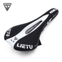 ✷ LIETU Open Road MTB Seat covers Men Women Comfort Bicycle Saddle Cycling Racing Saddle Bike Spare Parts Black White Bicycle Acce