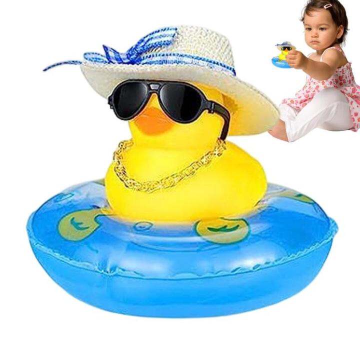 mini-rubber-ducks-suv-dashboard-yellow-rubber-duck-ducks-squeak-toy-with-mini-sun-hat-swim-ring-necklace-sunglasses-bedroom-decor-for-kid-room-child-room-trusted