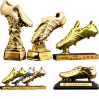 2023 Original Genuine Soccer Trophy Golden Boot Prize Customized C Ronaldo Golden Globe Award Messi Top Scorer Sports Game Souvenir Gift