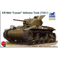 CB35162 BRONCO 1/35เรา M22 "Locust" Airborne Tank (T9E1) ชุดประกอบโมเดลชุดอาคาร