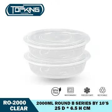 625ml Round Microwavable Container – Packaging Lab Philippines