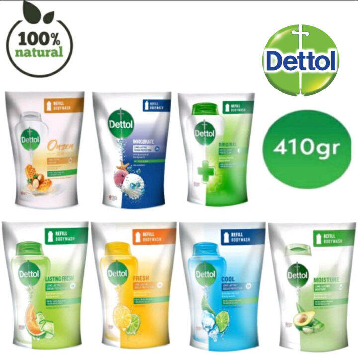 DETTOL Body Wash (Sabun Cair Refill) 410ML | Lazada Indonesia