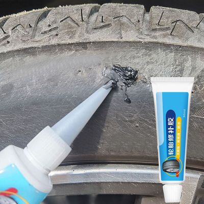 Tire Repair Glue Liquid Strong Rubber Glues Black Rubber Wear-resistant Non-corrosive Adhesive Instant Strong Bond Leather Chrome Trim Accessories