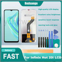 สำหรับ Infinix X665C 20i ร้อนจอแสดงผล LCD พร้อมชุดเครื่องอ่านพิกัดหน้าจอสัมผัส