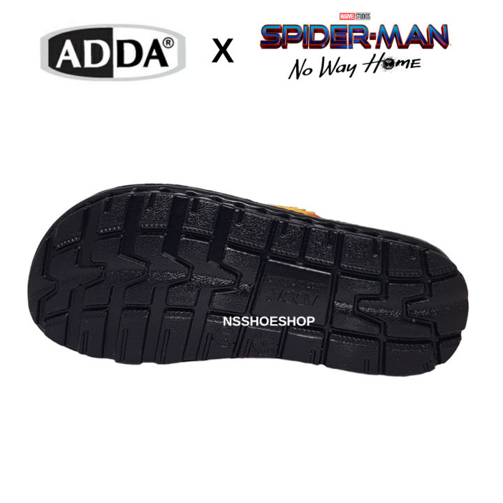 adda-74210-สไปเดอร์แมน-spider-man-รองเท้าแตะเด็กแบบสวม-พื้นพียู