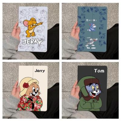 COD DSFDGFNN เคส ลาย Tom cat and Jerry สําหรับ apple ipad air ipad mini 123456 เคสแท็บเล็ต สําหรับ ipad 8.3 นิ้ว 9.7 นิ้ว 11 นิ้ว 10.2 นิ้ว