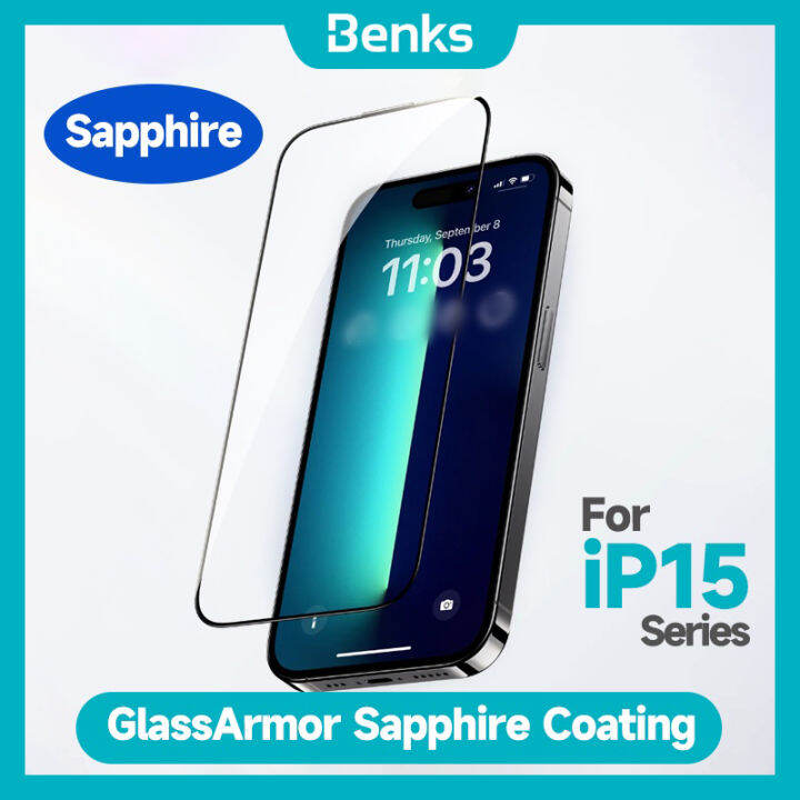 benks sapphire coated screen protector