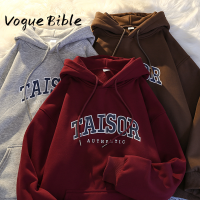 Vogue Bible เสื้อกันหนาว เสื้อแขนยาวผญ เสื้อเเขนยาว สไตล์เกาหลี ใหม่ กราฟฟิตี้ เสื้อแขนยาวฮูด เสื้อกันหนาวมีฮู้ด 2023 ใหม่  WWY23909S8 37Z230912