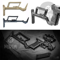 Neuim Glock ฐานสนับสนุน Part กับไหล่สำหรับ Glock G17 G18 G19 G22 G34