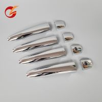 Launch of new products use for nissan pickup d23 navara np300 door outer handle chrome abs cover