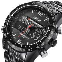 ⌚✽✤☢ New Fashion Digital Men Steel Chronograph Business Watches