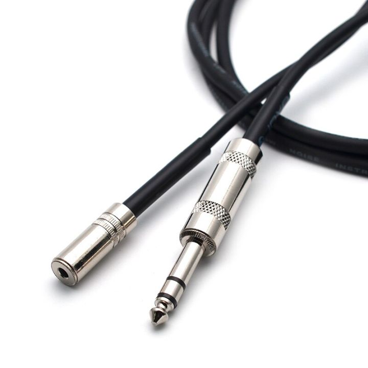 joyo-instrument-cable-cm-02-shielded-stereo-cable-3-5mm-female-to-6-3mm-male-plug-15ft-black