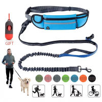 Running Dog Leash Nylon Hand Freely Products Dogs Harness Collar Jogging Lead Adjustable Waist Leashes Traction Belt Rope