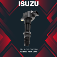 (ประกัน 1 เดือน) คอยล์จุดระเบิด ISUZU - FTR / FRR / NPR / GXZ / FVM ตรงรุ่น - SCU-705 -MADE IN JAPAN - คอยล์หัวเทียน อีซูซุ หกล้อ