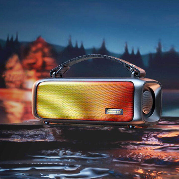 REMAX OFFICIAL REMAX Portable Super Bass Wireless Party Speaker With ...