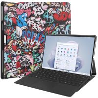 สำหรับ Surface Pro 9 2022 Case 2022แท็บเล็ตแขนกระเป๋าปก Pro9ยืนกรณีหนัง Pu