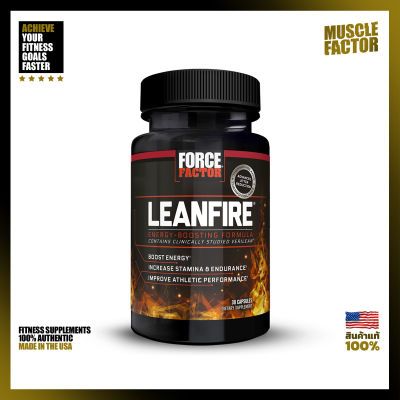 Force Factor LeanFire - 30 Capsules , Premium Weight Loss Without the Tricks!