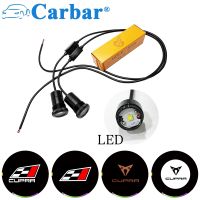 【LZ】✔▼✐  Ghost Shadow Logo Light Car LED Door Light Laser Courtesy Slide Projector lamp Emblem Light For Seat Cupra Car Door Lights