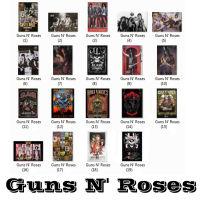 โปสเตอร์ Guns N’ Roses (32แบบ) Slash กันส์แอนด์โรสเซส วง ดนตรี ร็อค รูป ภาพ ติดผนัง สวย poster 88x60และ76x52ซม.โดยประมาณ