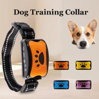 ZZOOI Pet Dog Anti Barking Device Dog Training Collar Electric Waterproof Dog Stop Barking Vibration Anti Bark Collar Dropshipping