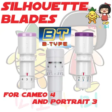 2 Alternative Blade Assemblies For The Silhouette Cameo 4, Plus