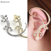 Muyouren แฟชั่นคริสตัล rhinestone EAR cuff ต่างหูตุ๊กแกหรูหราต่างหู1ชิ้น