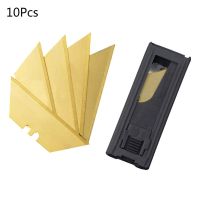 10Pcs Special Knife Blades Steel Material Utility Knife Trapezoid Blades Replacement DIY Art Craft Cutter Tool