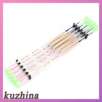 [kuzhina] 10ชิ้น ล็อต Fish FLOAT wood Fishing FLOAT Fishing Tackle เครื่องมือสำหรับปลาลอย