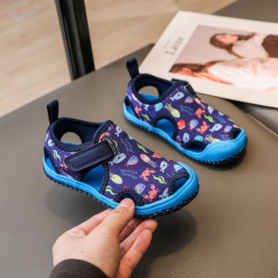 Baby Boys Sports Sandals Summer Girls Casual Shoes Anti-Slippery Infant Toddler Shoes Cartoon Children Beach Shoes Kids Sandals