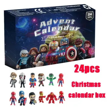 Super Mario Bros Advent Calendar Surprise Box 24pcs/Set Anime Figure  Decoration Toys For Boys Girls Birthday Christmas Gifts