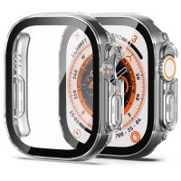 Glass Case For Apple Watch Ultra 49mm band smartwatch PC Bumper Screen Protector Tempered Cover iwatch series Ultra Accessories